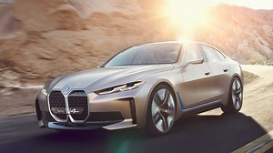 BMW i4 Concept EV Debuts: Big Grille, Bigger Power, 270-Mile Range