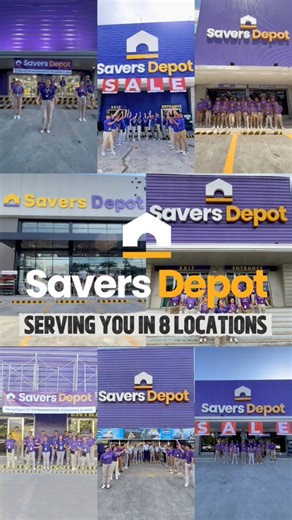141 reactions · 69 shares | For 20 years, you’ve trusted Savers Depot for your home improvement needs. Today, we’re proud to serve you in 8 locations — and we’re not stopping here! More branches coming soon  Visit your nearest Savers Depot today and let’s keep building value to your homes. See you there  #SaversDepot #BuildingValueToYourHomes | Savers Depot | Facebook