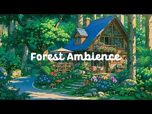 A Quiet Forest Morning ☕ Soft Japanese Vibe to Calm Your Mind 🌼 Relaxing Lofi Chill to Work & Study