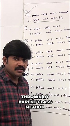 Java Exceptions: Child & Parent Class Rules Explained! #shorts