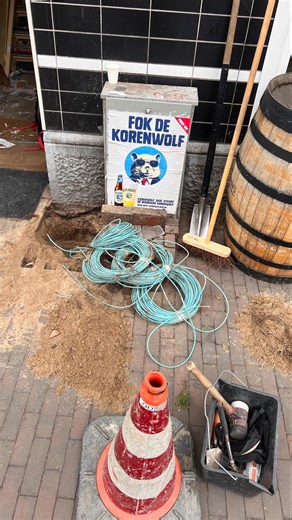 #Amsterdam #glasvezel las werkzaamheden voor Circet en OpenDutchFiber #Internet #Tech #Fiber #fyp