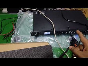 how to connect p2.5 panel with vp210 video processor. 9995965900