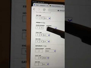 IHSS EVV hours and minutes