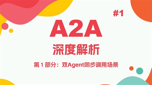 A2A协议深度解析 - 第 1 部分：双Agent同步调用场景