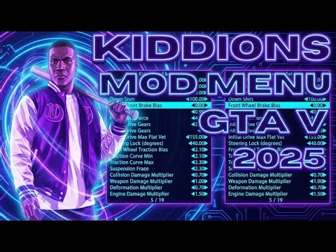 🔥 GTA 5 MOD MENU PC 2025: FREE Kiddions Cheat! $2B Money Hack, RP Farm, Online Mods + Safe Tutorial💥