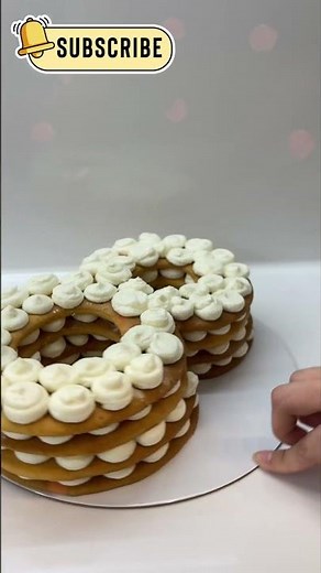 Number Cake Recipe | Soft Honey Layers & Creamy Frosting 🍯 Perfect for Family Treats!