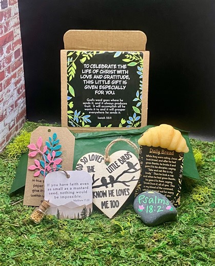 Christian Care Package: This 4”x4” Box is a Small Gift With a Big Message, One of Faith, Growth, Love, and the Sacrifice of Jesus Christ. - Etsy