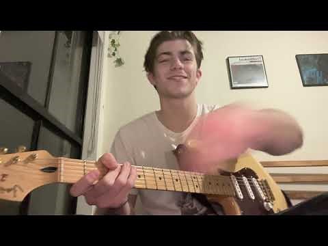 ARCTIC MONKEYS - BODY PAINT GUITAR TUTORIAL (FULL CHORDS)