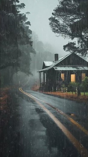 Rain Sounds for Sleeping – Soft Healing Rain for Insomnia Relief & Deep Rest