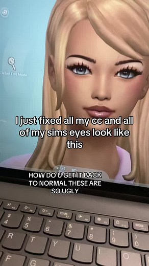 Fixing Ugly Sims Eyes in The Sims 4