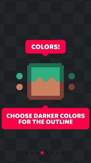 Create a pixel art platformer tile with ease! 🤗 #shorts