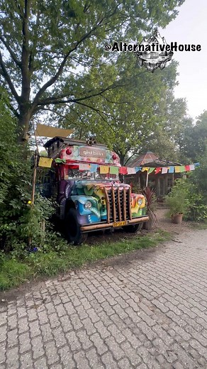 827K views · 18K reactions | Ex prison bus converted into Colorful Home on Wheels 朗 | Alternativehouse | Facebook
