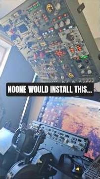 Installing a High-End Boeing 737 Home Flight Simulator
