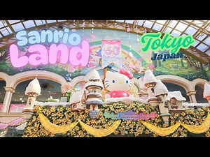 Sanrio Puroland The Cutest Theme Park in Tokyo Japan!! ✨🤩💖 日本東京三麗鷗遊樂園