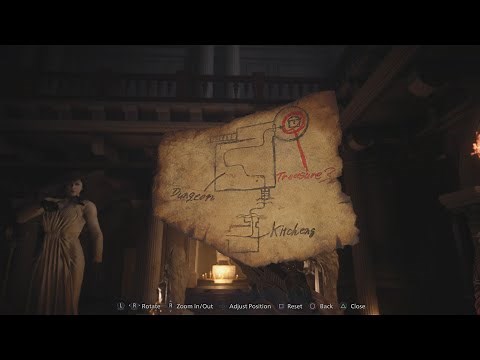Resident Evil Village - How to find the treasure in Castle Dimitrescu.