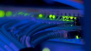 Network, Internet, Data. Free Stock Video