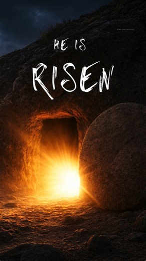 He Is Risen!✝️ Happy Resurrection Day🙌🙌 #heisrisen #easter #bible #jesus