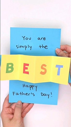 Father's Day Pop-Up Card 🤩