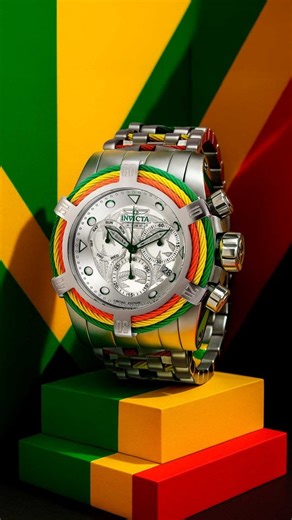 2.8K views · 1.2K reactions | ⚡ INVICTA BOLT 27496 “RASTA VIBES” ⚡...