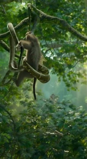 Python vs Baboon: The Strangest Encounter