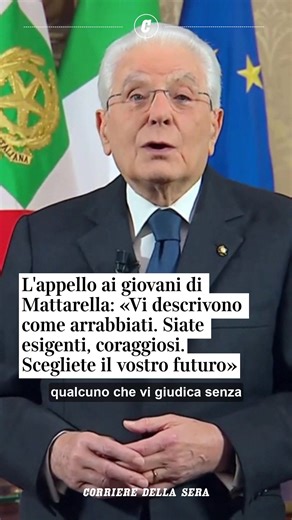 569K views · 11K reactions | A conclusione del suo discorso di fine...