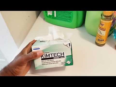 HONEST Review of Kimtech Kimwipes Using On My Glasses
