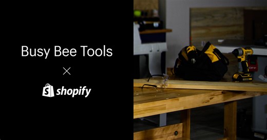 Busy Bee Tools lifts conversion by 20% after swapping BigCommerce for Shopify - Shopify