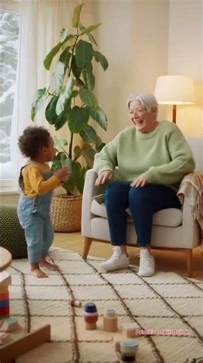 Grandma's Cheerleader Lands a Funny Jump 😂