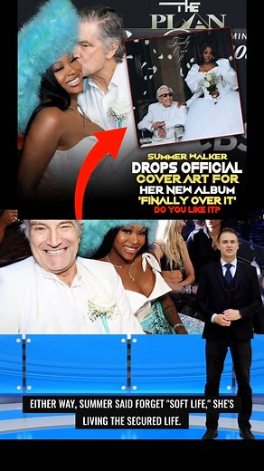 Summer Walker just dropped her new album cover “Finally Over It” — and baby, she’s really over it  Sis is channeling full Anna Nicole energy — wedding gown, old man in a wheelchair, and a prenup thicker than the Bible. 螺 #FinallyOverIt #GoldEdition #SheAintWrongThough #summerwalker #fblifestyle #annanicolesmith | Happily Ever Hustle | Facebook