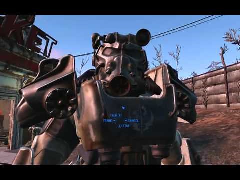 Fallout 4: How to Equip Companions, and make them wear Power Armor!