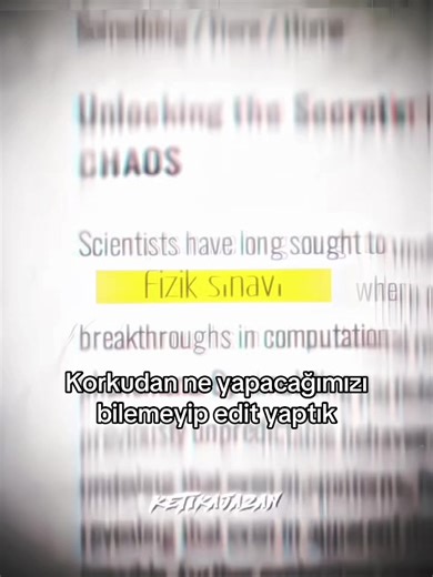 Fear and Uncertainty in Exam Preparation