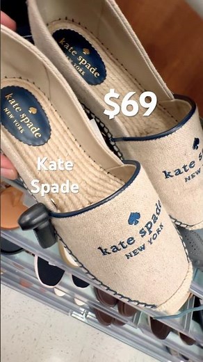KATE SPADE ESPADRILLES DESIGNER SHOES SO CUTE TJ MAXX FINDS #designershoes #katespade #espadrilles