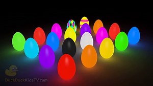Duck Duck kids TV Colors Eggs Learn to Count Numbers 1 to 20 with 3D Train Glowing Eggs - Video Dailymotion