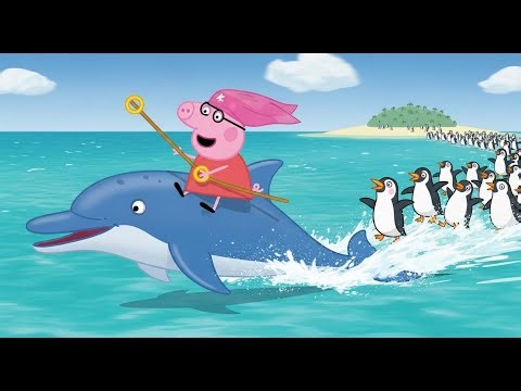 🐧🌴 Peppa Pig's Tropical Penguin Rescue! 🐷🚤✨