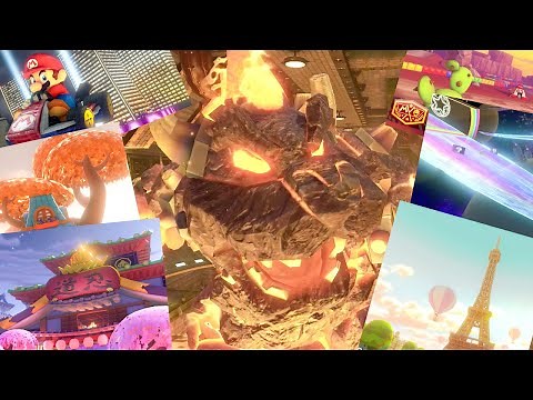 Mario Kart 8 Deluxe - All Course Intros (All DLC Included)