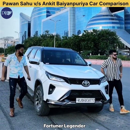 Pawan Sahu v/s Ankit Baiyanpuriya Car Comparison #shorts |@DK01INFO