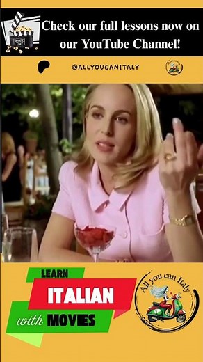 LEARN ITALIAN WITH SHORT - The bill, please. #learnitalian #italianmovies #filmitaliani