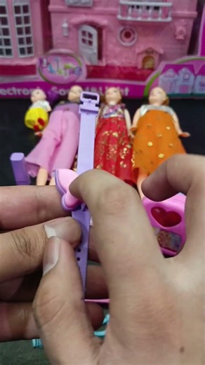 Satisfying with Unboxing & White Miniature Barbie's Set Video | ASMR Doll WATCH Set