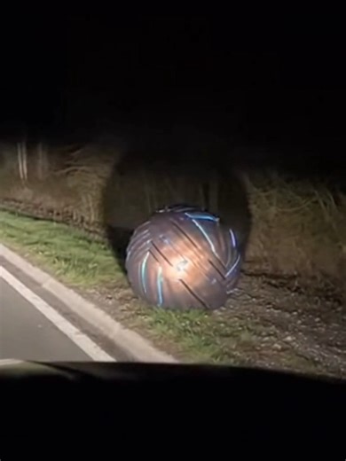 😳por fin graban bola de metal extraño, en funcionamiento #noticias #ufos #alien