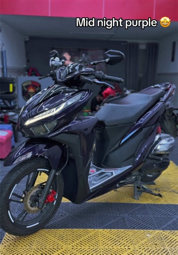 Midnight Purple MotoZone Sticker Details