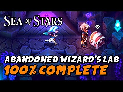 Sea Of Stars - Abandoned Wizard's Lab 100% Guide (All Chests, Rainbow Conches Etc...)
