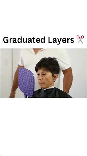 How To Cut Graduated Layers With a Disconnected Top | Step-by-Step Women’s Haircut