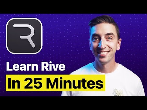 Rive Tutorial for Beginners - Interactive Animation in 25 Minutes!