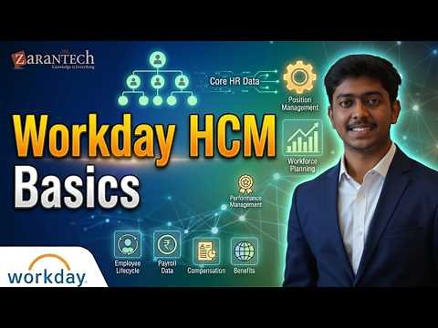 Introduction to Workday HCM Basics and Workday HCM Navigation | ZaranTech