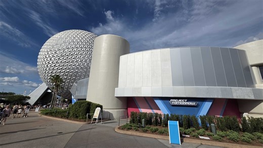 Spaceship Earth Reveals Exterior Panel Refresh at EPCOT - WDWNT