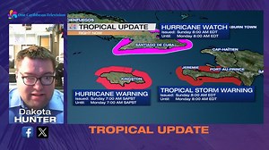 22K views · 167 reactions | TROPICAL UPDATE: Here is the latest on Hurricane Mellissa from the One Caribbean Television Weather team. Extreme and life-threatening impacts will begin in Jamaica within the next 24 to 36 hours. The slow forward motion of the system will lead to dangerous flash flooding and landslides across the island. #Tropics - Dakota Hunter | One Caribbean Television | Facebook