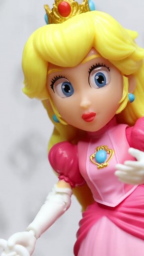 Unboxing the Newest Super Mario Bros Movie Peach Doll with 8 Points of Articulation!