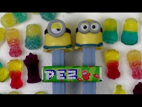 MINIONS PEZ & New Tangy HARIBO Minions & Kids Puzzle