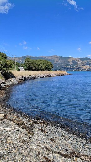 Real time weather check from Akaroa. Stunning blues, mild breeze and plenty of room on the water! #visitakaroa #summervibes #newzealand #seaview #christchurchnz | Akaroa and the Bays