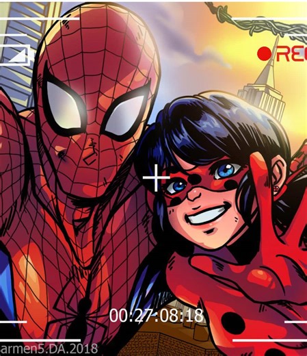 Muejejej >:) #humor #gym #cosplay #ladybug #spiderman